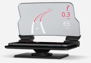 hudway glass heads up display driving car
