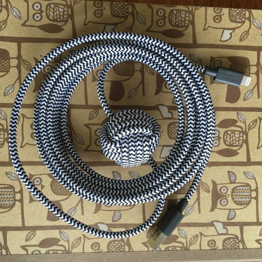 long charging cable native union