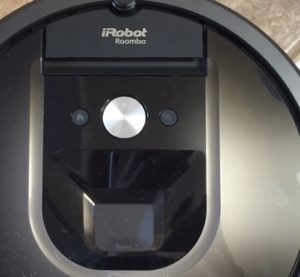 That window in the bottom of the photo is the irobot roomba camera.