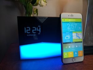 g BEddi glow smart alarm clock 12