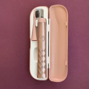 burst toothbrush review, how to, rose gold