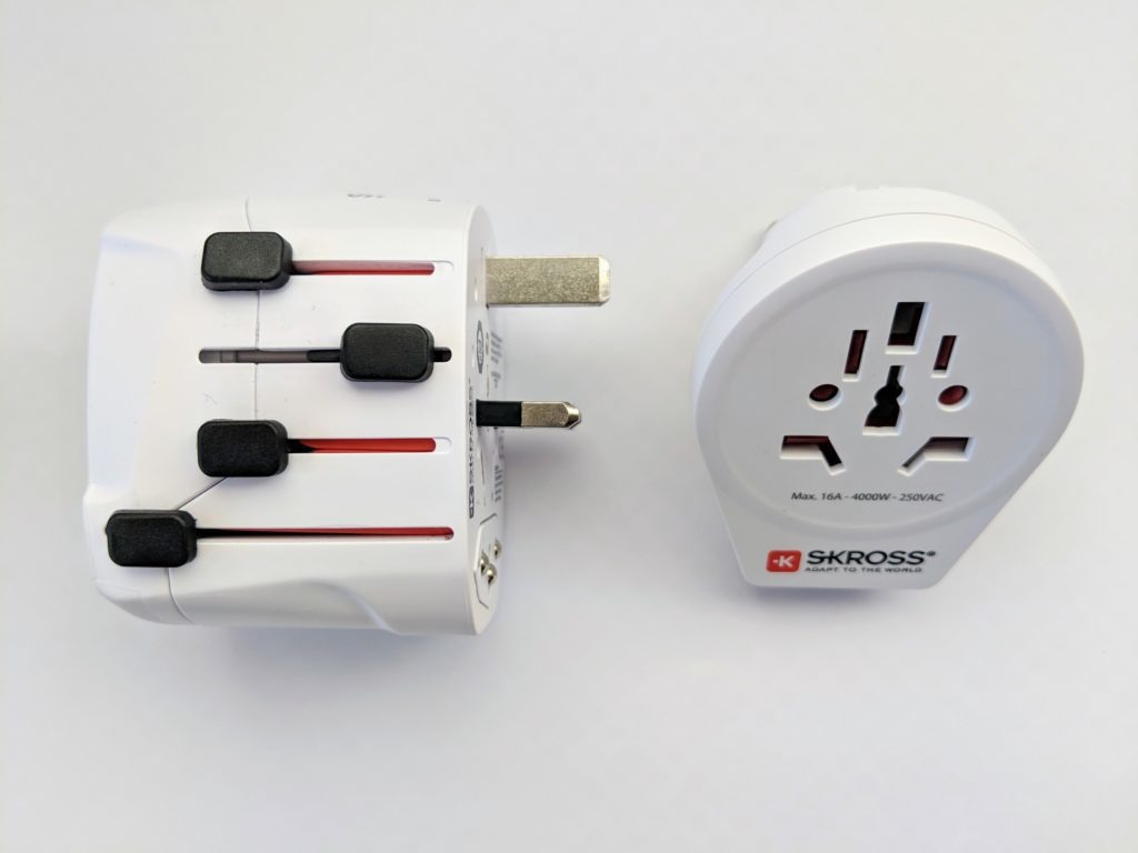 skross power adapter travel