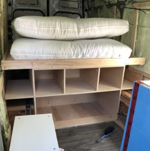 vanlife, camper van, custom build