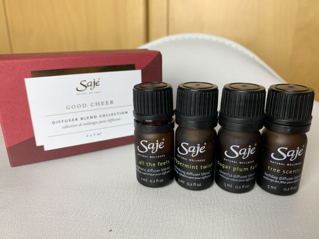 SAJE AROMA OM DIFFUSER, REVIEW, essential oil, holiday, christmas, gold, how to