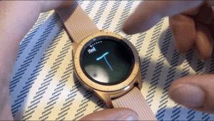 samsung galaxy watch, how to draw letters,