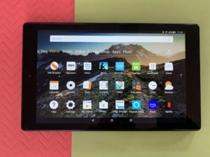 amazon fire HD 10 tablet wide screen review speed
