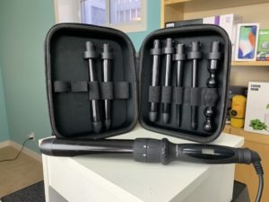 nume, octowand review, how to, auto shut off, how, barrels, difference, curling wand, hair, erin, tech