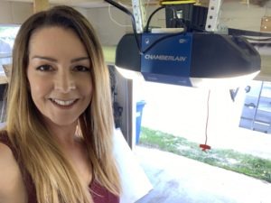 chamberlain garage door, wifi, remote