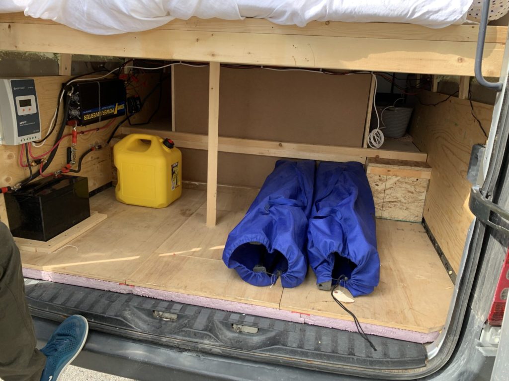 camper, van, build, sprinter, tech, technology
