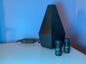 Saje Wellness essential oil, diffuser, holiday, kit