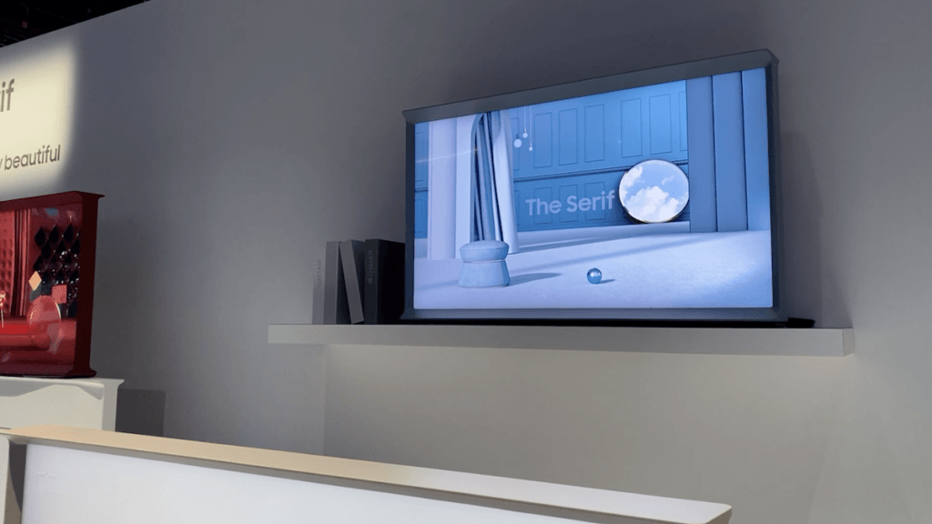 samsung Serif, TV, CES 2020, technology