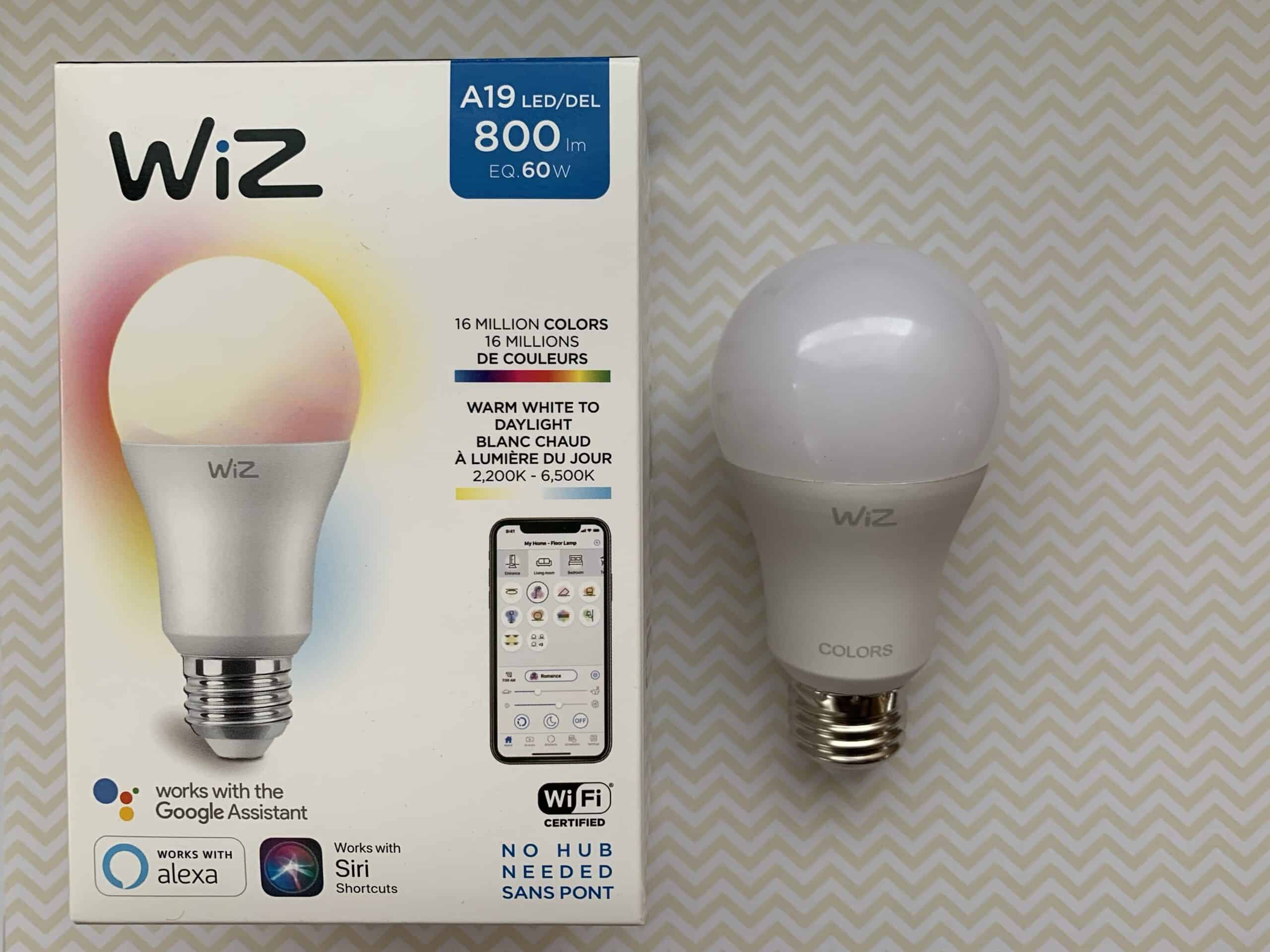 wiz, smart, light, review, philips hue