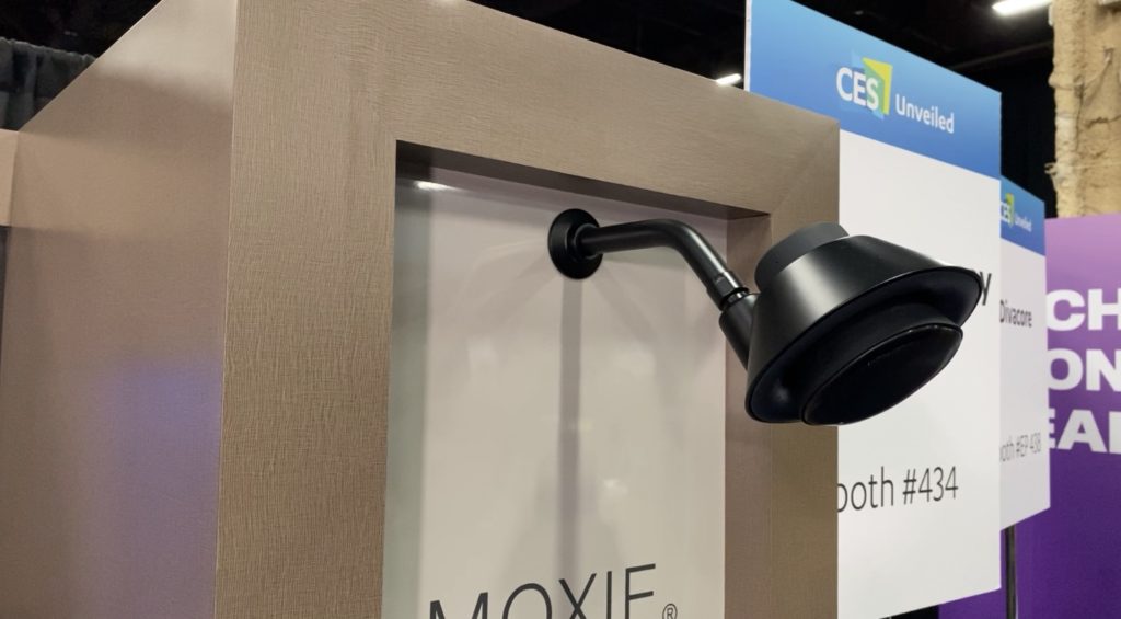 kohler smart shower, speaker, CES 2020