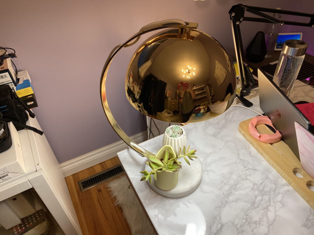 home office upgrade, reno, refresh, office space, how to, lighting, technology