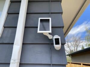 ring spotlight cam, solar panel, review, how to, worth it, app, help, review