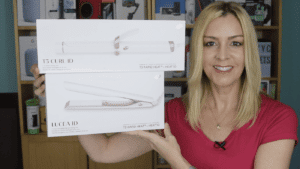 Looking for a curling iron or flat iron that won't damage hair but can still deliver results? I got to review T3 Lucea ID + Curl ID