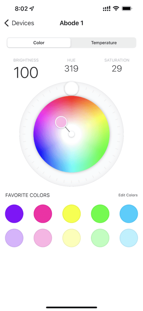 Abode smart bulb, review, how to