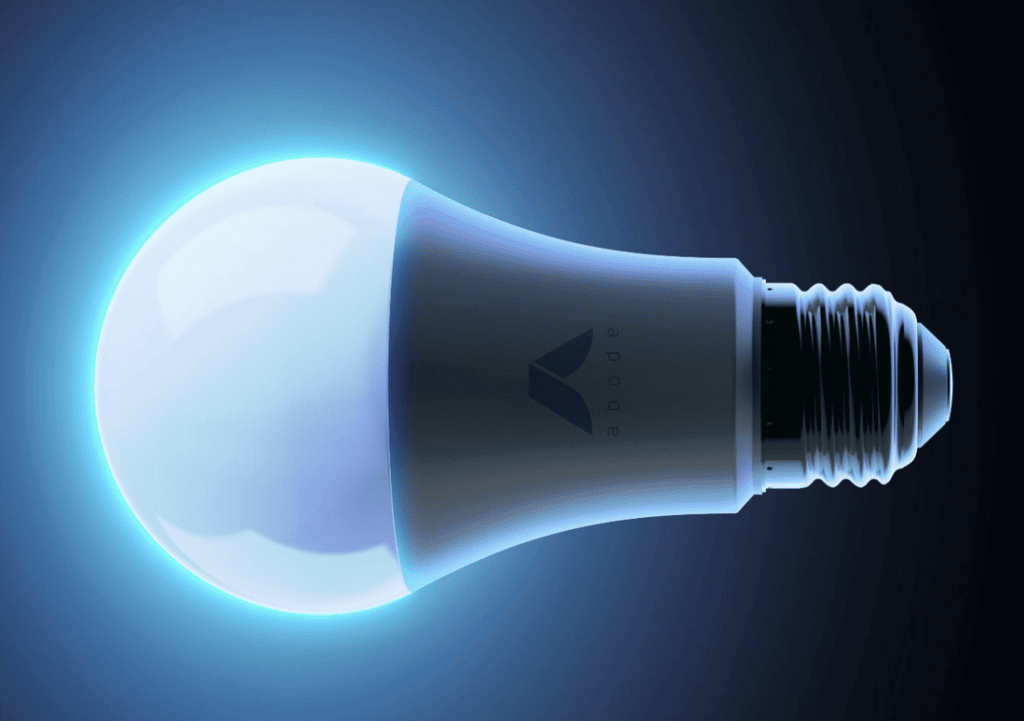 Abode smart bulb, review, how to