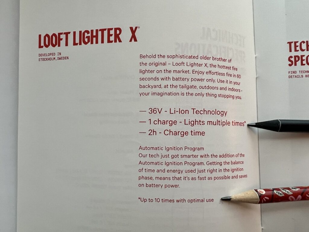 Looft lighter x, review