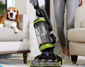 bissell vacuum in use