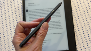 Amazon Kindle Scribe with pen