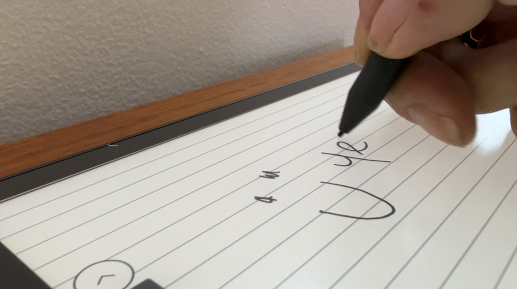 using the pen with amazon kindle scribe